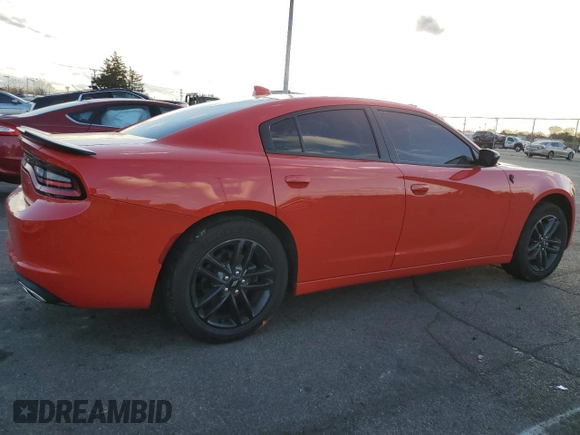 2019 Dodge Charger SXT with VIN 2C3CDXJG6KH671486, listed as a Copart auction lot 79422484 with 36,503 mi miles and Salvage Title. Bid and sale history available at DreamBid. Image 3.
