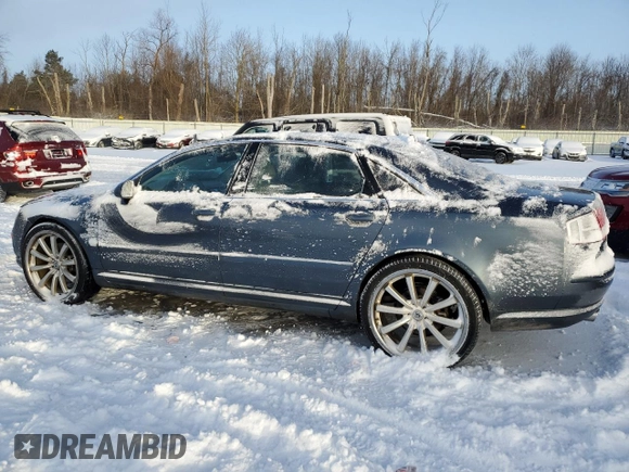 2004 Audi A8 L with VIN WAUML44E54N000619, listed as a Copart auction lot 42186195 with 174,331 mi miles and Salvage Title. Bid and sale history available at carsss.com. Image 2.