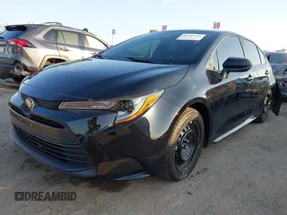 2025 Toyota Corolla LE with VIN 5YFB4MDE6SP235537, listed as a IAAI auction lot 41545296 with 1,380 mi miles. Bid and sale history available at carsss.com. Image 2.