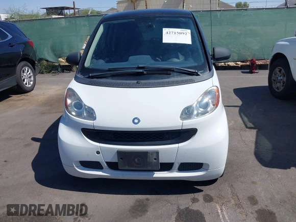 2012 Smart fortwo Pure with VIN WMEEJ3BA3CK529236, listed as a IAAI auction lot 42715092 with 110,498 mi miles and . Bid and sale history available at DreamBid. Image 6.