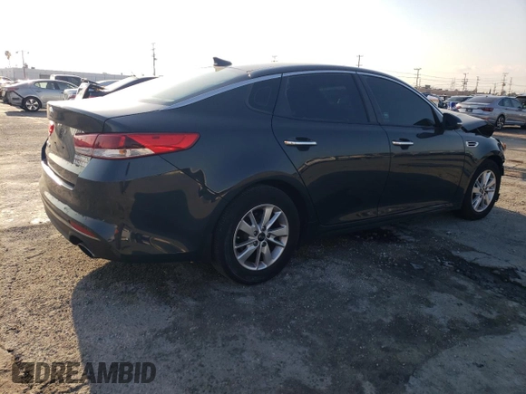 2016 Kia Optima LX with VIN KNAGT4L33G5070945, listed as a Copart auction lot 43010025 with 103,220 mi miles and Salvage Title. Bid and sale history available at carsss.com. Image 3.