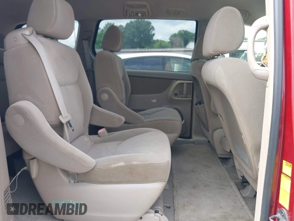 2005 Toyota Sienna CE with VIN 5TDZA23C05S356510, listed as a IAAI auction lot 42127008 with 220,007 mi miles and . Bid and sale history available at DreamBid. Image 8.