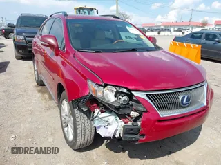 2010 Lexus RX 450h with VIN JTJZB1BA2A2004132, listed as a IAAI auction lot 42005969 with 177,895 mi miles and . Bid and sale history available at DreamBid. Image 6.