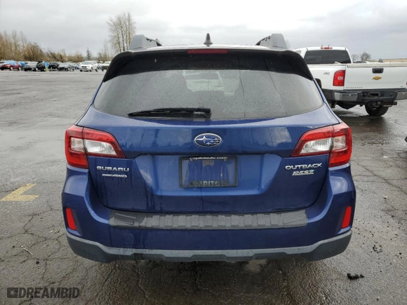2017 Subaru Outback Premium with VIN 4S4BSAFC9H3296121, listed as a Copart auction lot 47493055 with 93,648 mi miles and Salvage Title. Bid and sale history available at carsss.com. Image 6.