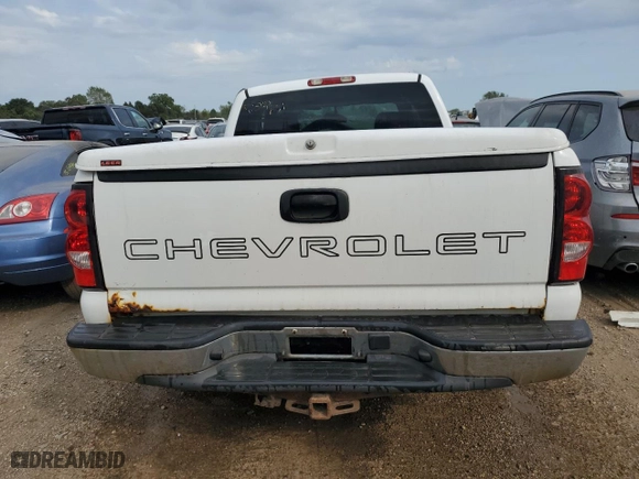 2007 Chevrolet Silverado 1500 Classic LT1 with VIN 1GCEC19XX7Z140940, listed as a Copart auction lot 69942634 with 260,883 mi miles and Salvage Title. Bid and sale history available at carsss.com. Image 6.