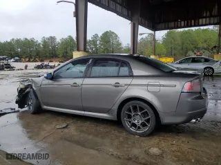 2008 Acura TL Type-S with VIN 19UUA76518A046888, listed as a Copart auction lot 44589505 with 0 mi miles and Salvage Title. Bid and sale history available at carsss.com. Image 2.