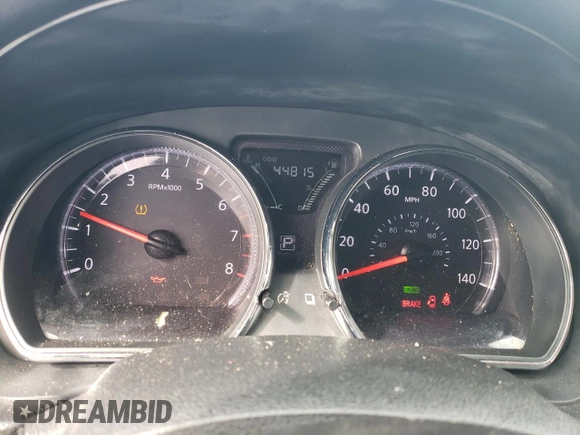 2015 Nissan Versa S Plus with VIN 3N1CN7AP6FL905117, listed as a Copart auction lot 48576895 with 44,815 mi miles and Salvage Title. Bid and sale history available at DreamBid. Image 9.