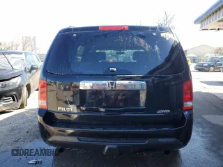 2014 Honda Pilot LX with VIN 5FNYF4H26EB002150, listed as a Copart auction lot 53371535 with 114,428 mi miles and Salvage Title. Bid and sale history available at DreamBid. Image 6.