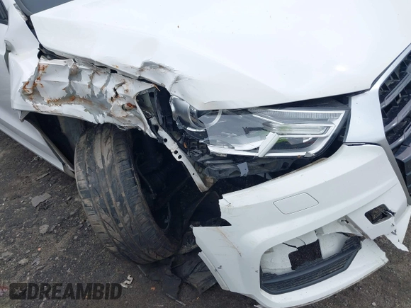 2017 Audi Q3 Premium z VIN WA1BCCFS2HR009908, wystawiony jako IAAI lot #41867249 z przebiegiem 116 804 mil mil oraz . Historia ofert i sprzedaży dostępna na DreamBid. Obrazek 6.