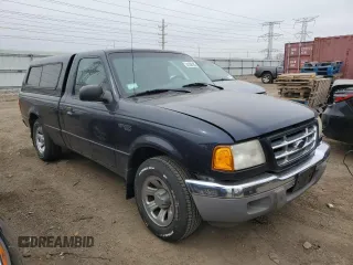 2001 Ford Ranger XL with VIN 1FTYR10C51PA40611, listed as a Copart auction lot 51358185 with 120,286 mi miles and Salvage Title. Bid and sale history available at carsss.com. Image 4.