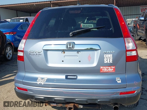 2010 Honda CR-V EX with VIN 3CZRE4H57AG704297, listed as a IAAI auction lot 41862625 with 165,898 mi miles and . Bid and sale history available at carsss.com. Image 15.