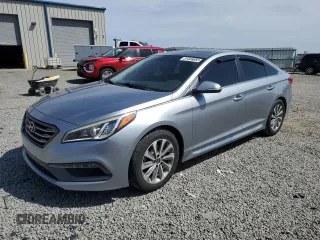2017 Hyundai Sonata Sport with VIN 5NPE34AFXHH583540, listed as a Copart auction lot 51006665 with 133,404 mi miles and Salvage Title. Bid and sale history available at DreamBid. Image 1.