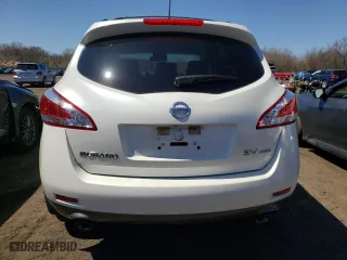2013 Nissan Murano SL with VIN JN8AZ1MW6DW317545, listed as a Copart auction lot 52925185 with 77,162 mi miles and Salvage Title. Bid and sale history available at carsss.com. Image 6.