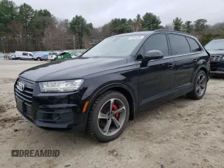 2019 Audi Q7 Prestige z VIN WA1VAAF77KD047609, wystawiony jako Copart lot #51421255 z przebiegiem 41 034 mil mil oraz Szkoda całkowita • Salvage title. Historia ofert i sprzedaży dostępna na DreamBid. Obrazek 1.