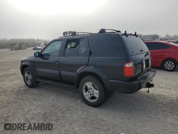 2001 Infiniti QX4 with VIN JNRDR09X21W204207, listed as a Copart auction lot 79935604 with Not Provided miles and Salvage Title. Bid and sale history available at DreamBid. Image 2.