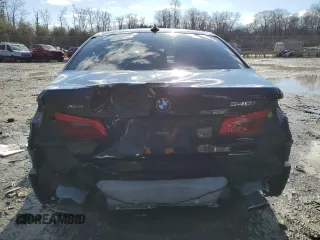 2019 BMW 5 Series 540i xDrive with VIN WBAJE7C56KWW29944, listed as a Copart auction lot 45582385 with 86,883 mi miles and Salvage Title. Bid and sale history available at carsss.com. Image 6.