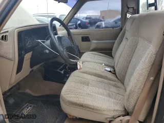 1990 Ford Ranger XLT with VIN 1FTCR10X7LUB23989, listed as a Copart auction lot 53132845 with 33,387 mi miles and Salvage Title. Bid and sale history available at carsss.com. Image 7.