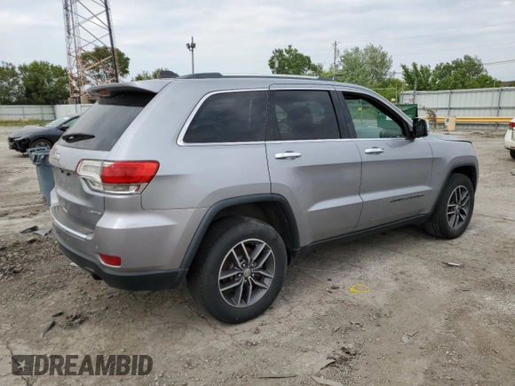2018 Jeep Grand Cherokee Limited with VIN 1C4RJFBG4JC308533, listed as a Copart auction lot 58503215 with 152,821 mi miles and Clean title. Bid and sale history available at DreamBid. Image 3.