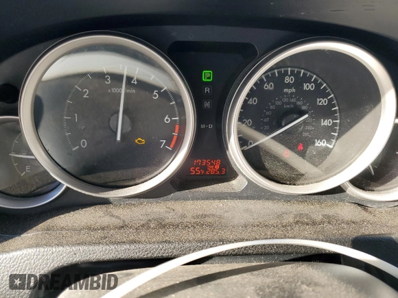 2010 Mazda 6 i Sport with VIN 1YVHZ8BH3A5M39864, listed as a Copart auction lot 55102725 with 173,548 mi miles and Salvage title. Bid and sale history available at DreamBid. Image 9.