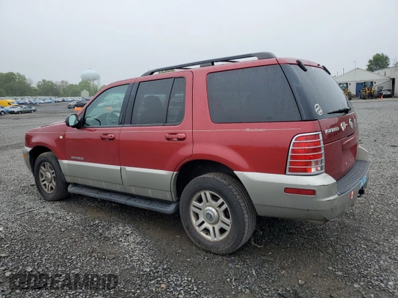 2002 Mercury Mountaineer z VIN 4M2ZU86W82UJ34069, wystawiony jako Copart lot #55499815 z przebiegiem 157 492 mil mil oraz Szkody całkowita. Historia ofert i sprzedaży dostępna na DreamBid. Obrazek 2.