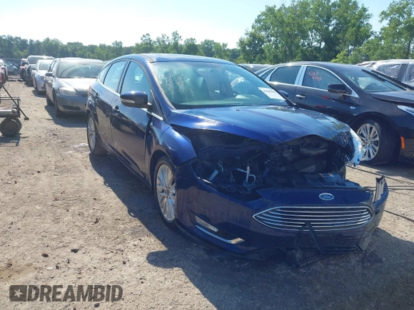 2016 Ford Focus Titanium with VIN 1FADP3N23GL231613, listed as a IAAI auction lot 42645683 with 76,072 mi miles and . Bid and sale history available at DreamBid. Image 1.