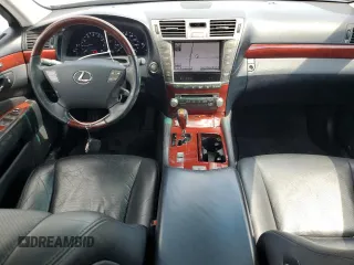 2011 Lexus LS 460 with VIN JTHBL5EF1B5101711, listed as a Copart auction lot 62313825 with 45,985 mi miles and Non repairable. Bid and sale history available at DreamBid. Image 8.