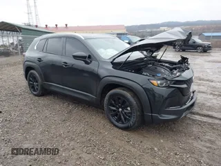2024 Mazda CX-50 S Select with VIN 7MMVABAM9RN235769, listed as a IAAI auction lot 41183413 with 972 mi miles and . Bid and sale history available at DreamBid. Image 1.