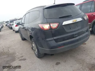 2015 Chevrolet Traverse LS with VIN 1GNKRFKD9FJ306769, listed as a IAAI auction lot 41927354 with 1 mi miles. Bid and sale history available at carsss.com. Image 3.