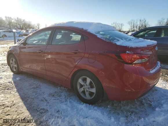 2015 Hyundai Elantra Limited with VIN KMHDH4AE8FU291338, listed as a Copart auction lot 87076114 with 56,494 mi miles and Salvage Title. Bid and sale history available at carsss.com. Image 2.