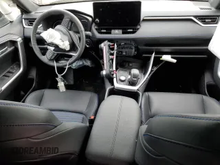 2024 Toyota RAV4 Hybrid XSE with VIN 2T3E6RFV3RW067034, listed as a Copart auction lot 43645055 with 0 mi miles and Salvage Title. Bid and sale history available at carsss.com. Image 8.