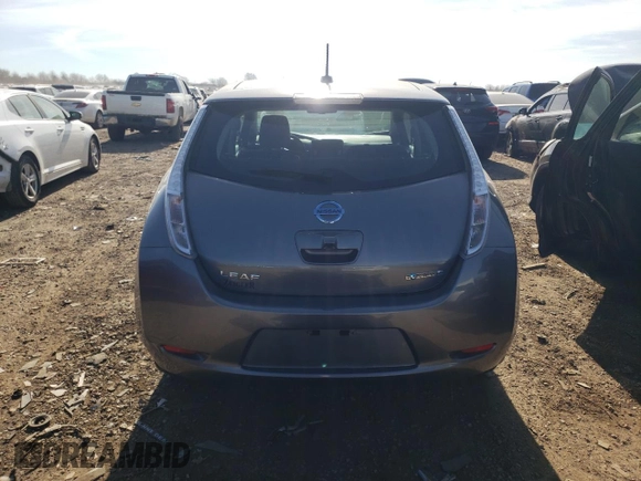 2015 Nissan LEAF SV with VIN 1N4AZ0CP4FC310572, listed as a Copart auction lot 48409513 with 62,346 mi miles. Bid and sale history available at carsss.com. Image 6.