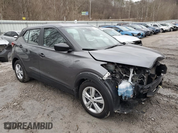 2023 Nissan Kicks S with VIN 3N1CP5BV5PL560787, listed as a Copart auction lot 88968875 with 32,587 mi miles and Salvage Title. Bid and sale history available at carsss.com. Image 4.