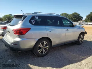 2017 Nissan Pathfinder SL with VIN 5N1DR2MN5HC611379, listed as a Copart auction lot 72229184 with 184,616 mi miles and Salvage Title. Bid and sale history available at carsss.com. Image 3.