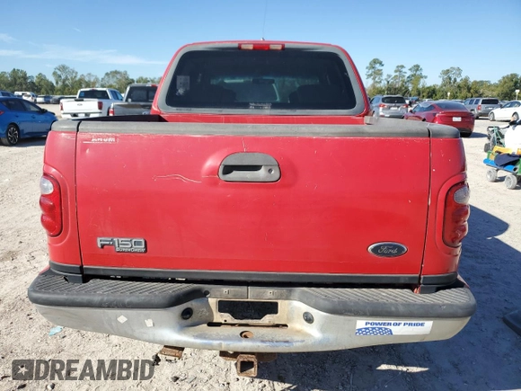 2002 Ford F-150 XLT with VIN 1FTRW08682KB16939, listed as a Copart auction lot 82190324 with 161,831 mi miles and Clean Title. Bid and sale history available at carsss.com. Image 6.