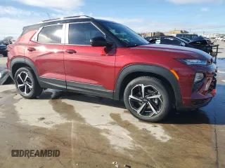 2023 Chevrolet TrailBlazer RS with VIN KL79MTSL3PB088946, listed as a Copart auction lot 42340235 with 17,956 mi miles and Clean Title. Bid and sale history available at DreamBid. Image 4.