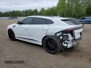 2022 Lamborghini Urus z VIN ZPBCA1ZL8NLA19732, wystawiony jako Copart lot #65918344 z przebiegiem 22 122 mil mil oraz Szkody całkowita. Historia ofert i sprzedaży dostępna na DreamBid. Obrazek 2.