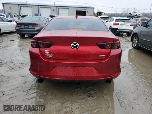 2021 Mazda 3 2.5 Turbo with VIN JM1BPBAY8M1337553, listed as a Copart auction lot 44011805 with Not Provided miles and Salvage Title. Bid and sale history available at DreamBid. Image 6.