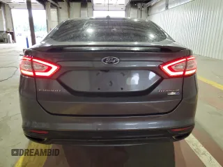 2016 Ford Fusion Titanium with VIN 3FA6P0D96GR265391, listed as a Copart auction lot 61040425 with 158,514 mi miles and Salvage title. Bid and sale history available at DreamBid. Image 6.