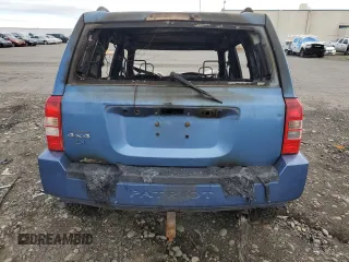 2007 Jeep Patriot Sport with VIN 1J8FF28W67D325759, listed as a Copart auction lot 51256855 with Not Provided miles and Salvage Title. Bid and sale history available at DreamBid. Image 6.