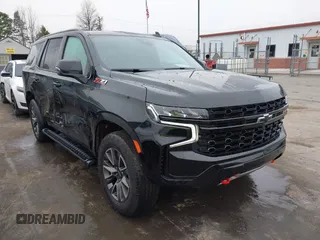 2023 Chevrolet Tahoe Z71 with VIN 1GNSKPKD8PR212704, listed as a IAAI auction lot 41294229 with 31,768 mi miles and . Bid and sale history available at DreamBid. Image 1.