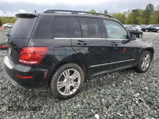 2015 Mercedes-Benz GLK with VIN WDCGG5HB4FG346592, listed as a Copart auction lot 52861185 with 107,369 mi miles and Salvage Title. Bid and sale history available at carsss.com. Image 3.