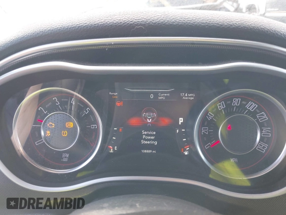 2015 Dodge Challenger SXT Plus with VIN 2C3CDZBGXFH770568, listed as a IAAI auction lot 42164555 with 108,889 mi miles and . Bid and sale history available at DreamBid. Image 7.