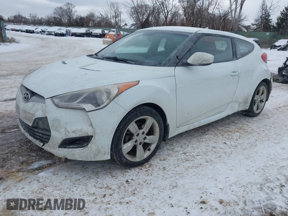 2013 Hyundai Veloster w/Black Int with VIN KMHTC6AD9DU171722, listed as a IAAI auction lot 41617721 with 115,791 mi miles and . Bid and sale history available at DreamBid. Image 17.