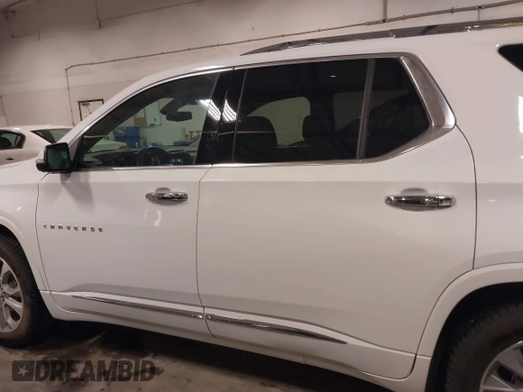 2021 Chevrolet Traverse Premier with VIN 1GNEVKKW8MJ259346, listed as a IAAI auction lot 41810312 with 80,474 mi miles. Bid and sale history available at carsss.com. Image 14.