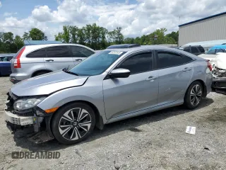 2018 Honda Civic EX-T z VIN 2HGFC1F32JH641030, wystawiony jako Copart lot #60207345 z przebiegiem 86 342 mil mil oraz Szkoda całkowita • Salvage title. Historia ofert i sprzedaży dostępna na DreamBid. Obrazek 1.