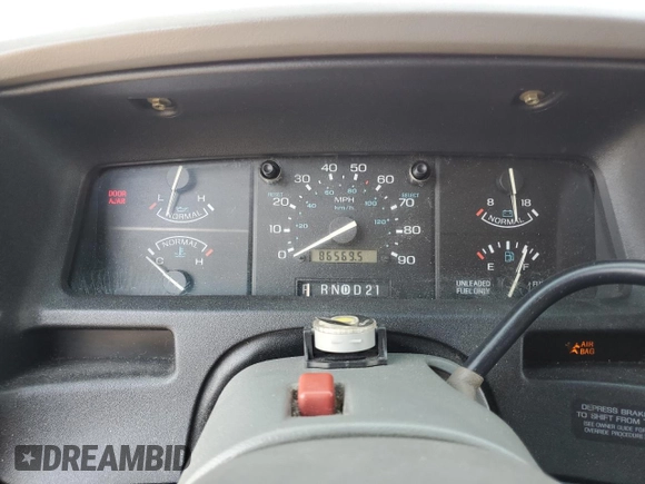 1993 Ford Aerostar z VIN 1FMCA11U0PZB97965, wystawiony jako Copart lot #65148054 z przebiegiem 86 569 mil mil oraz Szkody całkowita. Historia ofert i sprzedaży dostępna na DreamBid. Obrazek 9.