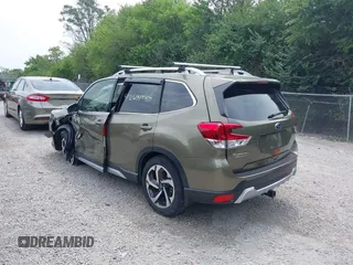 2023 Subaru Forester Touring with VIN JF2SKARC6PH400678, listed as a IAAI auction lot 42694547 with 14,484 mi miles and . Bid and sale history available at DreamBid. Image 3.