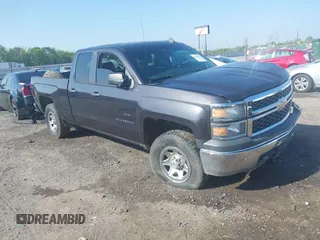 2015 Chevrolet Silverado 1500 LS with VIN 1GCRCPEC3FZ211837, listed as a IAAI auction lot 41986424 with 107,740 mi miles and . Bid and sale history available at DreamBid. Image 1.