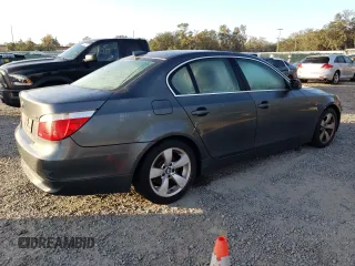 2005 BMW 5 Series 525i with VIN WBANA53535B168215, listed as a Copart auction lot 87463994 with Not provided miles and Non repairable. Bid and sale history available at DreamBid. Image 3.