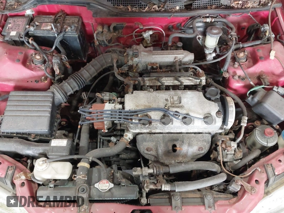 1993 Honda Civic z VIN 1HGEJ1259PL057941, wystawiony jako IAAI lot #41773584 z przebiegiem 100 788 mil mil oraz . Historia ofert i sprzedaży dostępna na DreamBid. Obrazek 10.